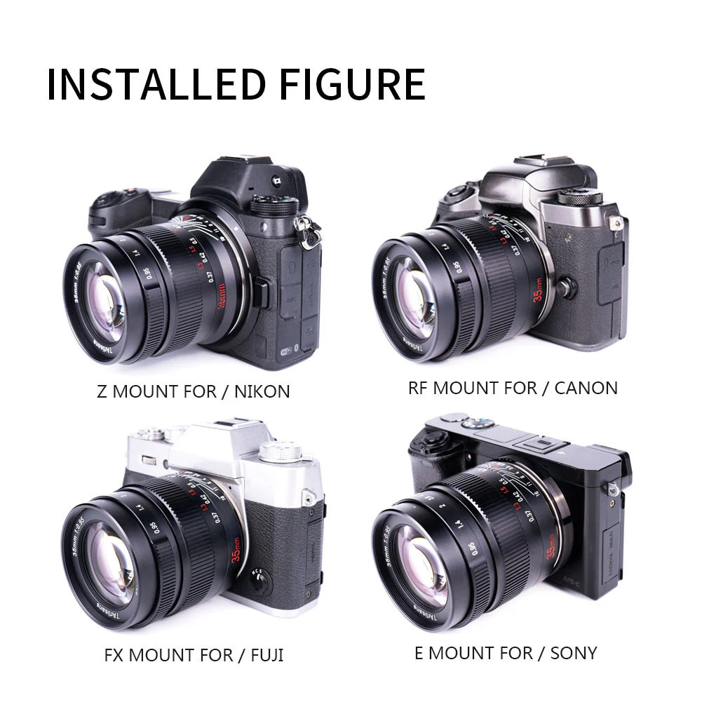 MF 35mm f/0.95 APS-C lens for E/M43/FX/Z/EOS-R/EOS-M - Image 8