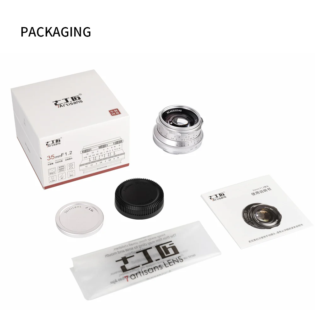 MF 35mm f/1.2 APS-C lens for E/EOS-M/FX/M43 - Image 10