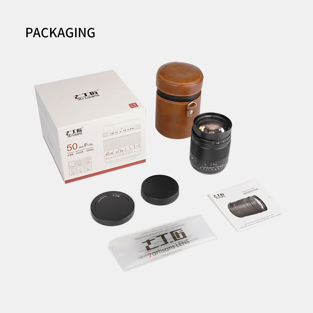 MF 50mm f/1.05 Full-frame lens for E/L/R/Z - Image 10