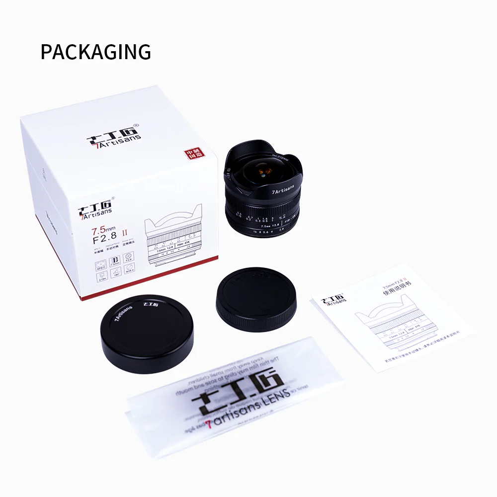 MF 7.5mm f/2.8 Mark II APS-C lens for E/EOS-R/FX/M43/Z - Image 10