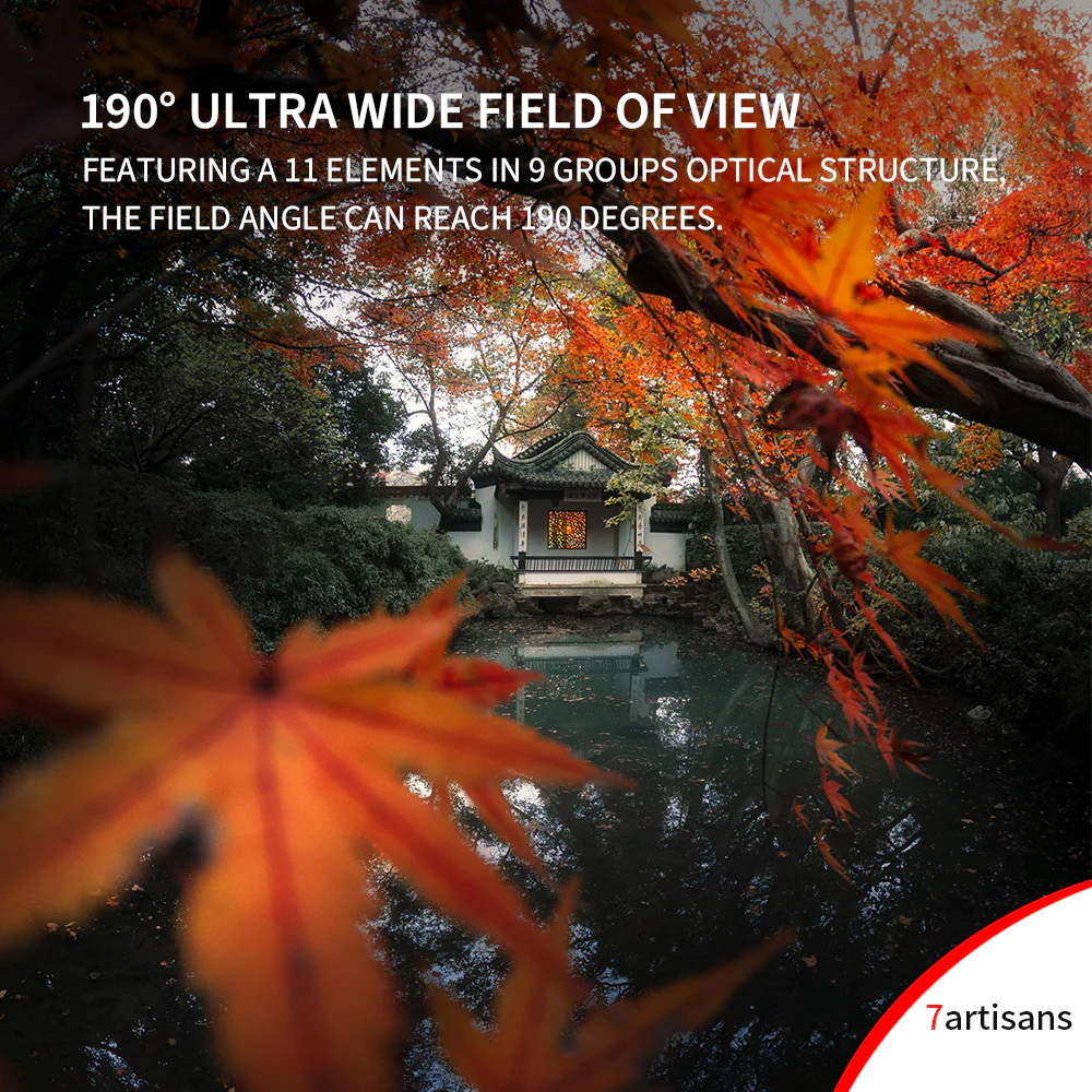 MF 7.5mm f/2.8 Mark II APS-C lens for E/EOS-R/FX/M43/Z - Image 11