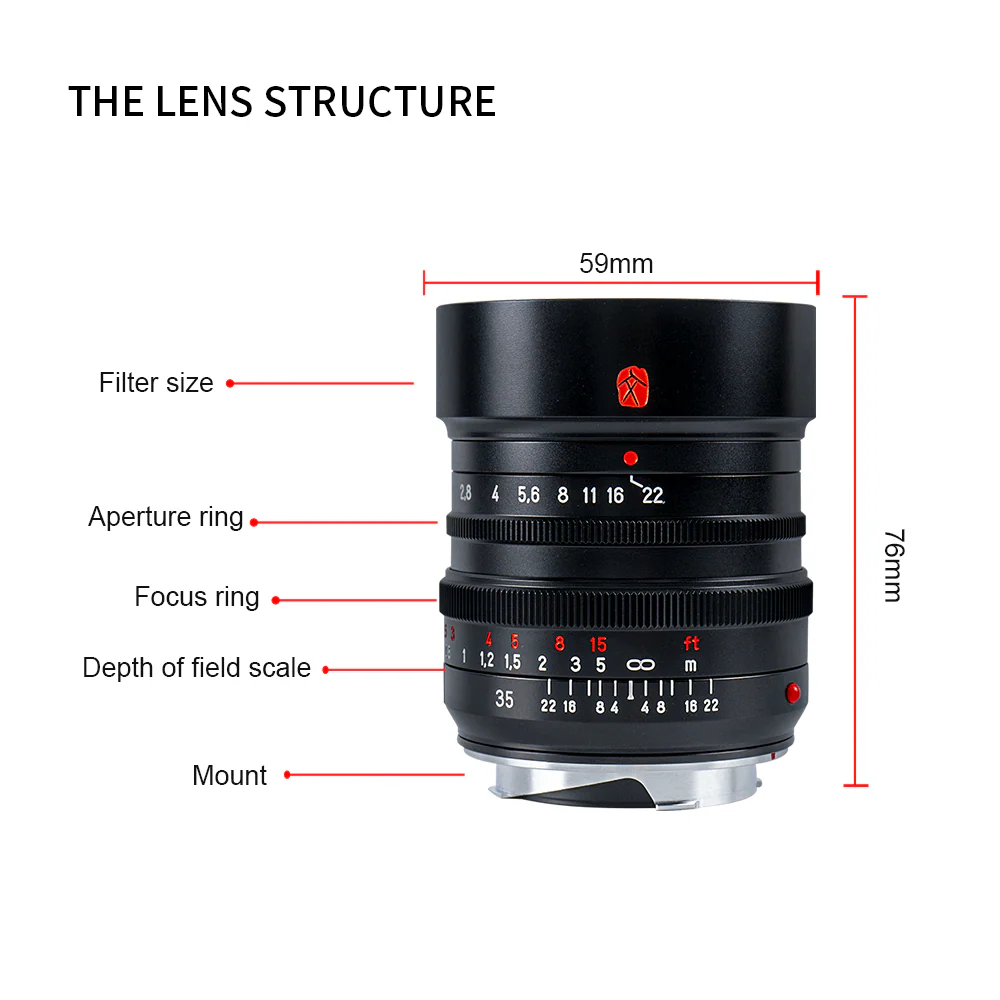 M35mm f/1.4 WEN Full-frame lens for Leica M - Image 7
